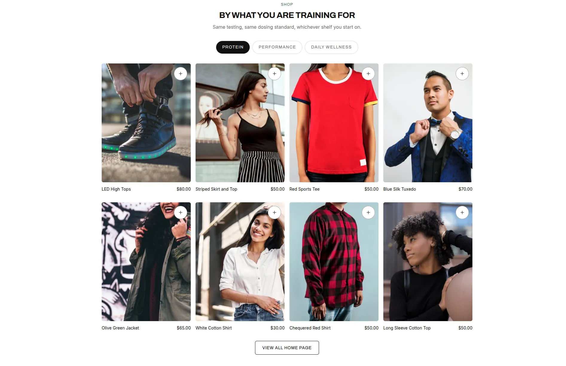 Krevia theme — collection