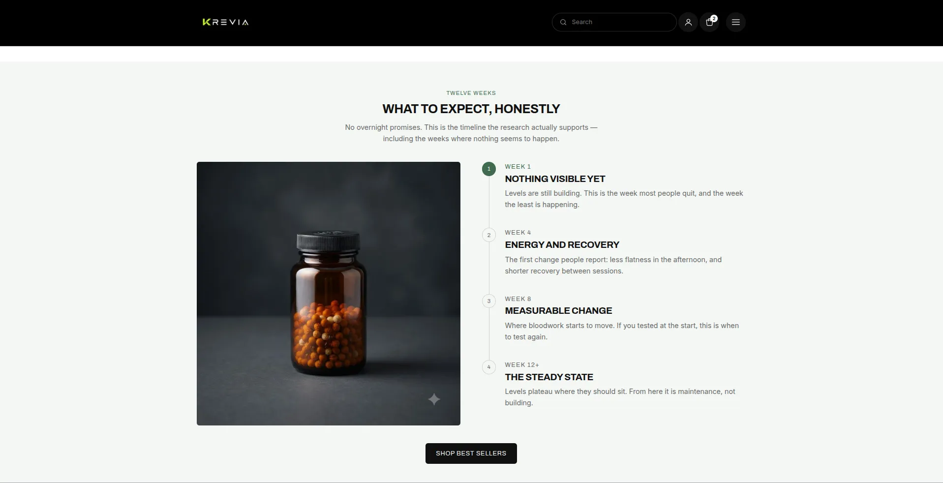 Krevia theme — product