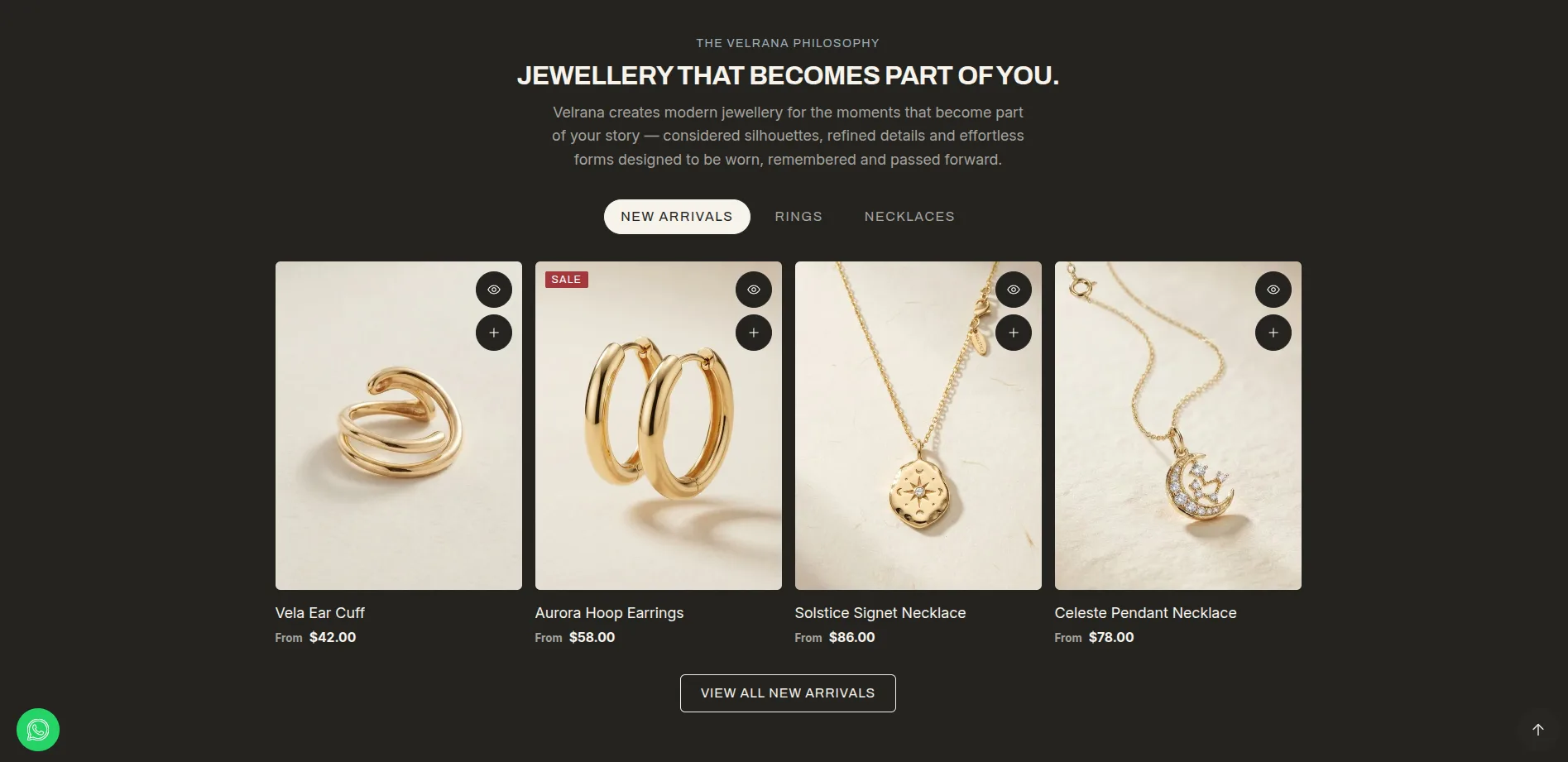 Krevia theme — collection